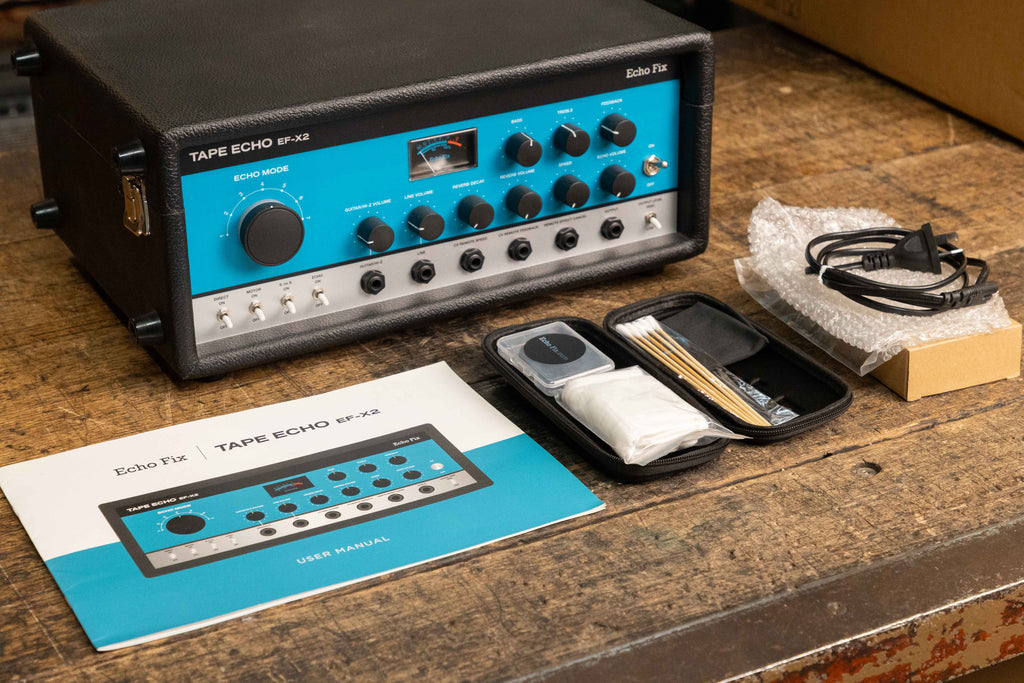 Echo Fix EF-X2, Analogue Tape Echo Unit – Clingan Guitars
