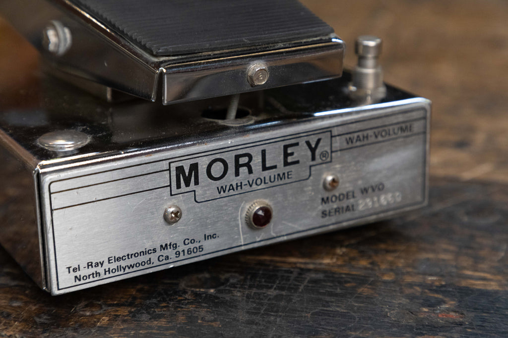 Morley WVO Wah-Volume Pedal 1970s Chrome – Clingan Guitars