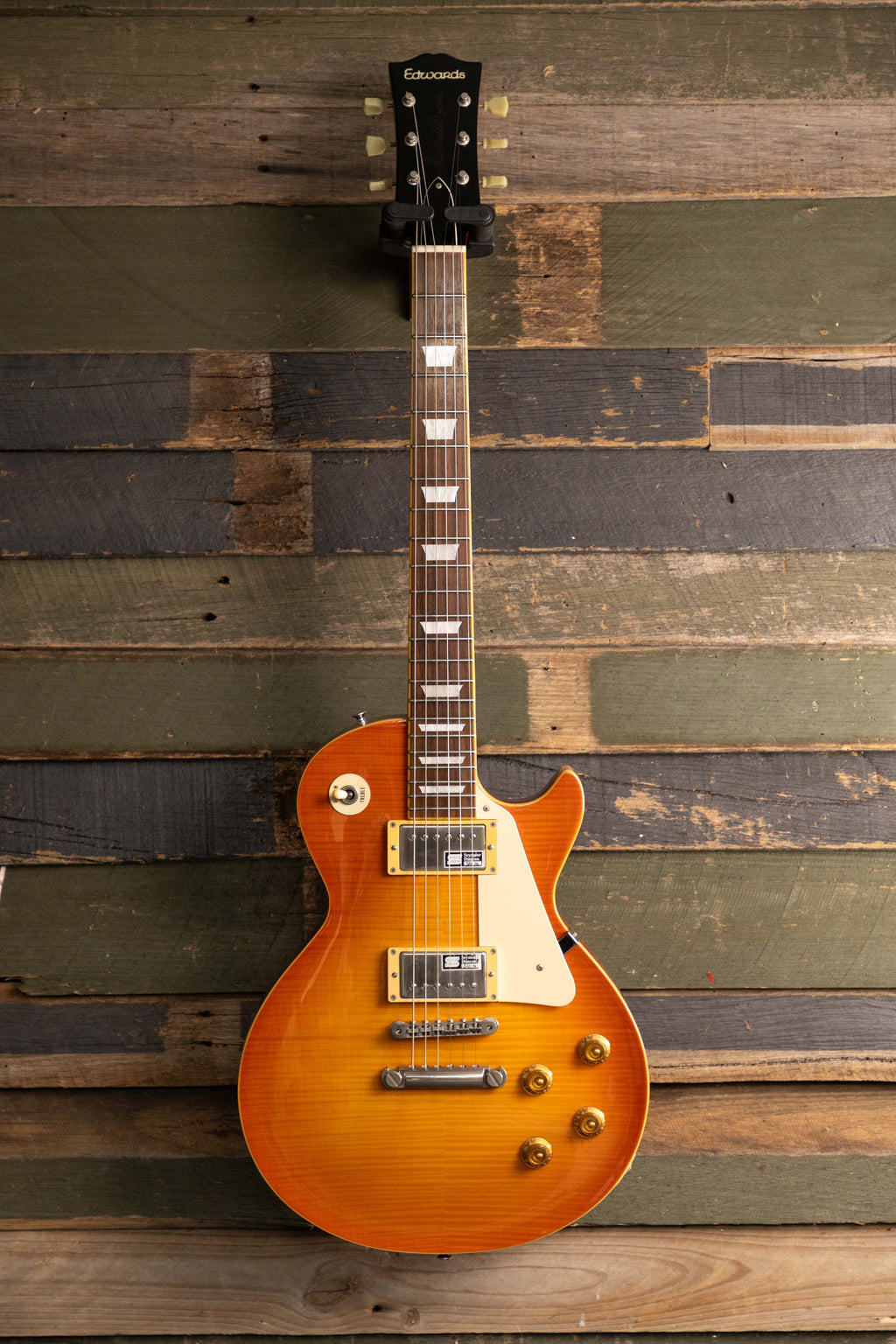 EDWARDS E-LP-STD／Vintage Honey Burst／美品 2012 ESP Edwards E-LP-125SD Vintage Honey Burst – Clingan Guitars