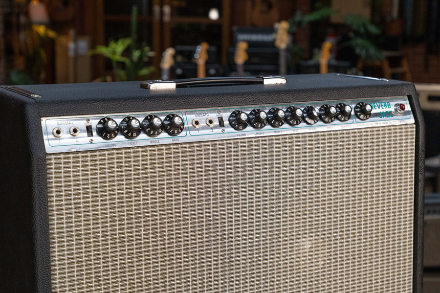 1974 Guyatone Reverb Jazz GA-1050 Vintage Silverface Tube Amp 2x12, Serviced w/ 240v Operation