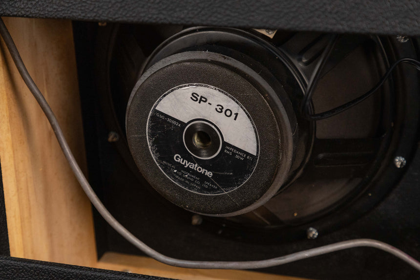 1974 Guyatone Reverb Jazz GA-1050 Vintage Silverface Tube Amp 2x12, Serviced w/ 240v Operation