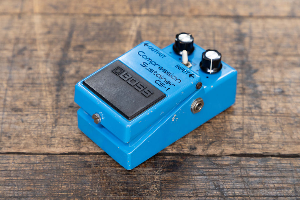 Boss CS-1 Compression Sustainer (Black Label) 1978 - 1982 - Blue