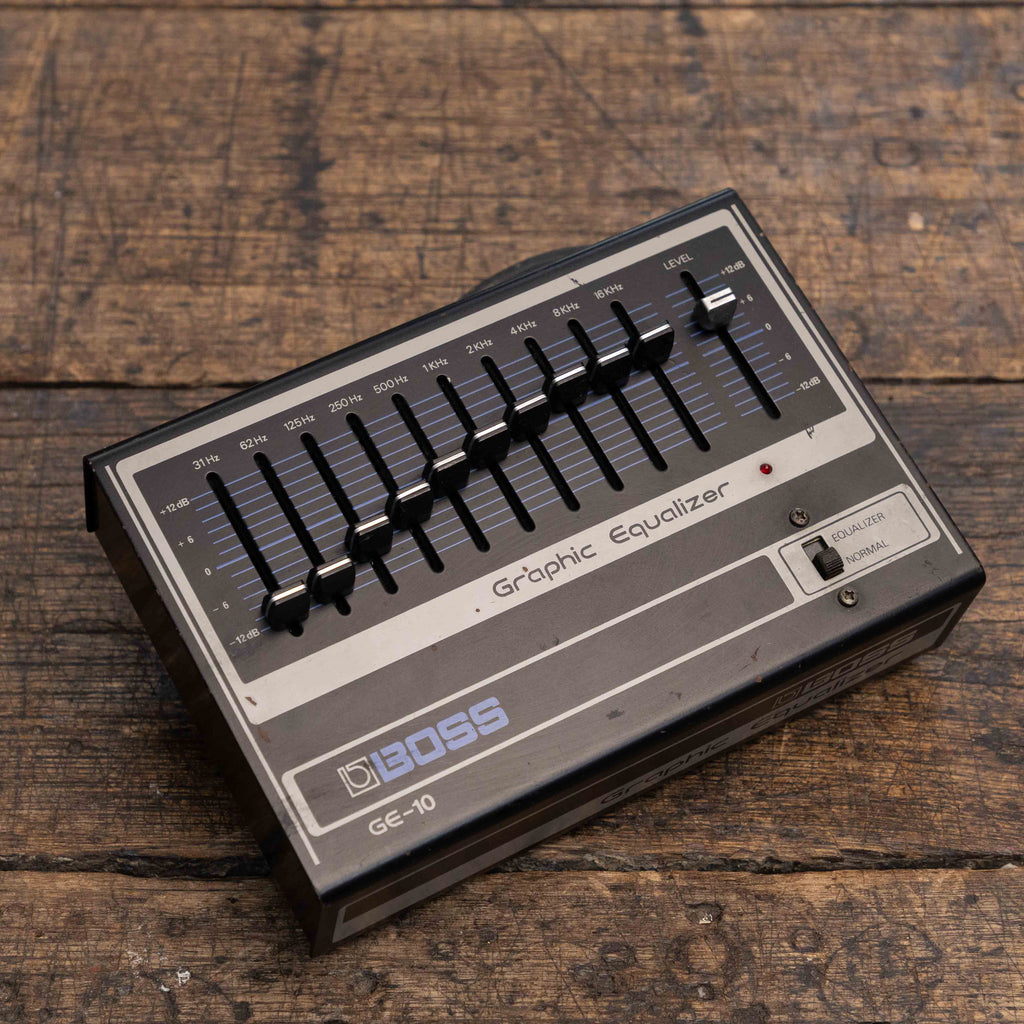 Boss GE-10 Graphic EQ – Clingan Guitars