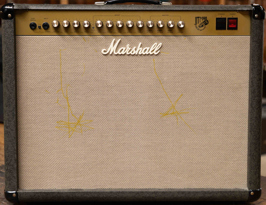 Marshall JTM 60 2-Channel 60-Watt 2x12" Guitar Combo 1995 - 1996 - Black