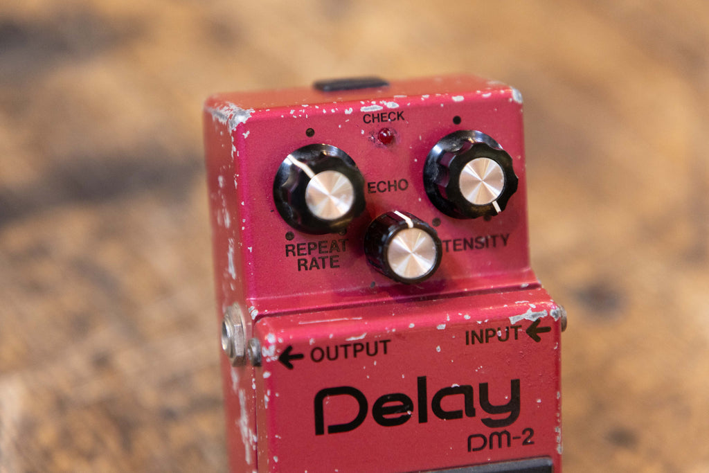 Boss DM-2 Delay (Black Label) 1981 - 1984 - Pink – Clingan Guitars