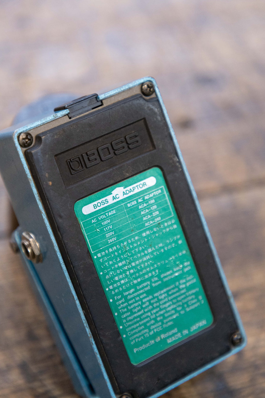 1987 Boss CE-3 Chorus (Green Label) – Clingan Guitars