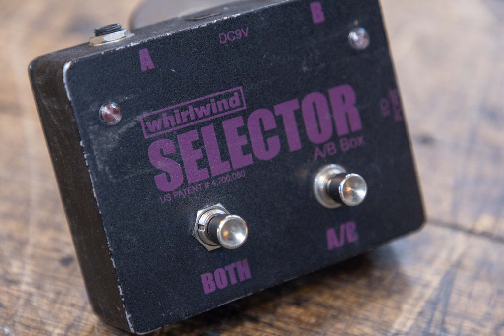 Whirlwind Selector A/B box – Clingan Guitars