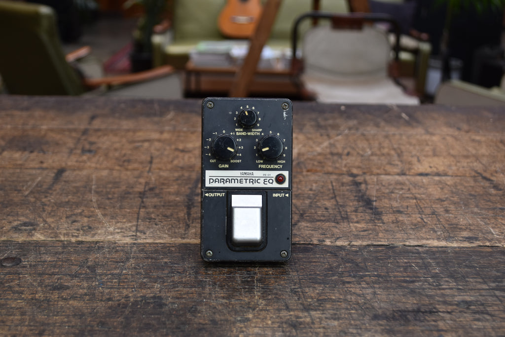 YAMAHA PE-01 PARAMETRIC EQ イコライザー Yamaha PE-01 Parametric EQ Equalizer – Clingan Guitars