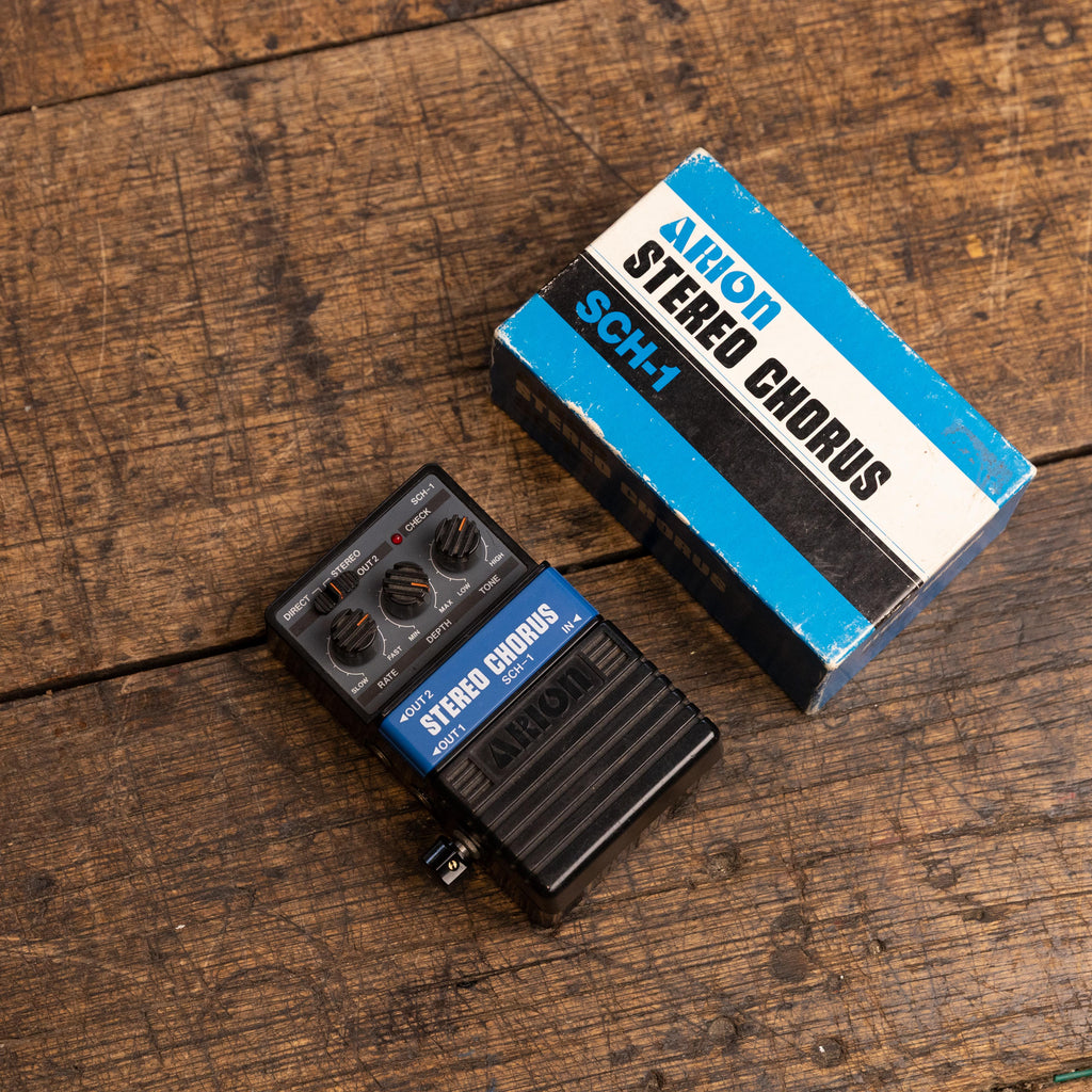 arion chorus pedal Arion SCH-1 Stereo Chorus – Clingan Guitars