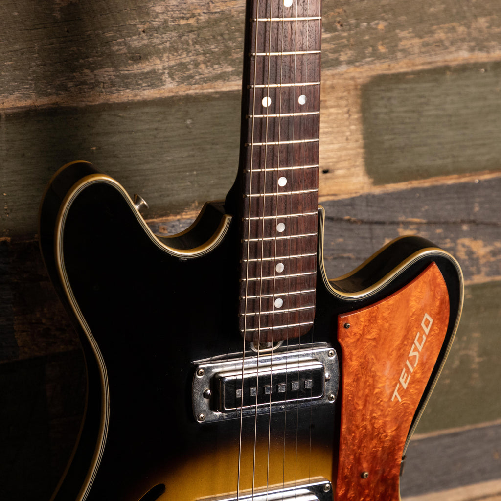1966 Teisco EP-200 Del Rey Thinline Hollowbody – Clingan Guitars