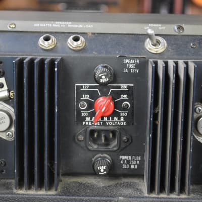 Fender MA6 Monitor Equaizer 1970's w/case