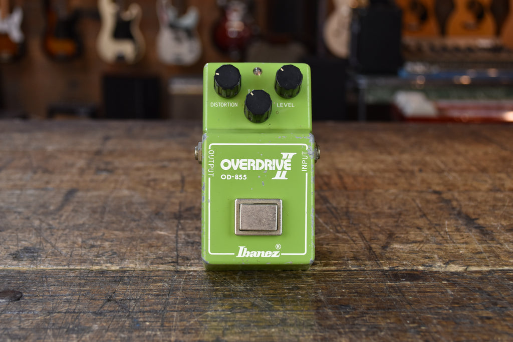 Ibanez OD-855 Overdrive II 1980s - Green – Clingan Guitars