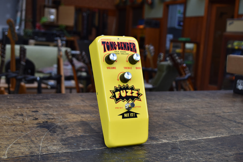 Macari's Sola Sound Yellow Tone-Bender Reissue - Yellow – Clingan
