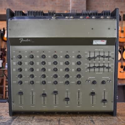 Fender MA6 Monitor Equaizer 1970's w/case