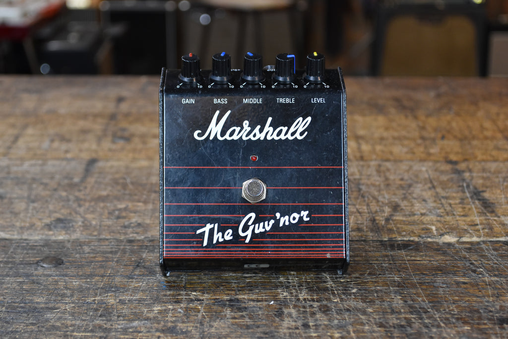 ギター Marshall Guv'nor Marshall Guv'nor 1990 - Black – Clingan Guitars