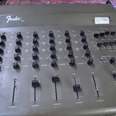 Fender MA6 Monitor Equaizer 1970's w/case