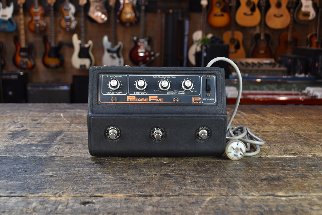 Roland AP-5 Phase Five 1970s - Black – Clingan Guitars