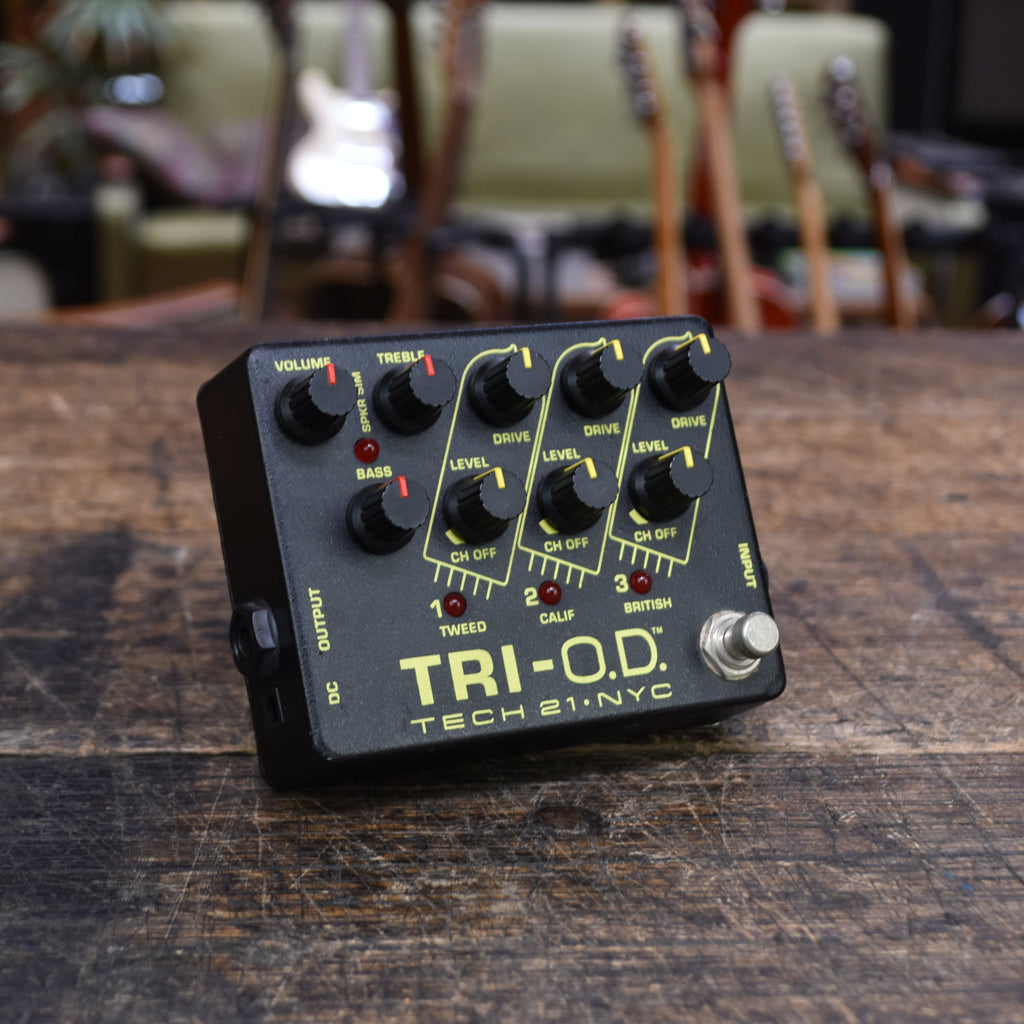 Tech 21 Tri-O.D. 2010s - Black – Clingan Guitars