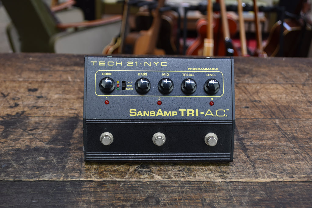 Tech21 SansAmp Tri-A.C プリアンプ TRI-A.C. – Tech 21 NYC