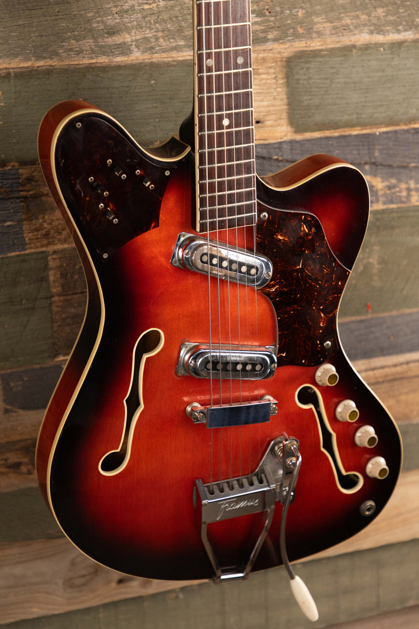 Framus 5m652 1972 Red Burst