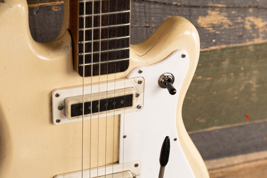 1960s Guyatone LG-90T MIJ Vintage Guitar - White