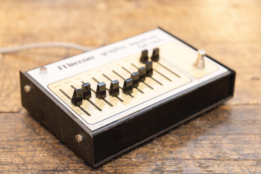 Maxon GE-100 Graphic Equalizer  1970's - Black and Creme