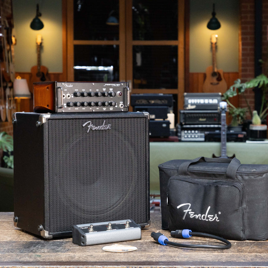 Fender Jazzmaster Ultralight 2-Channel 250-Watt 1x12" Guitar Amp Half Stack 2006 - 2011