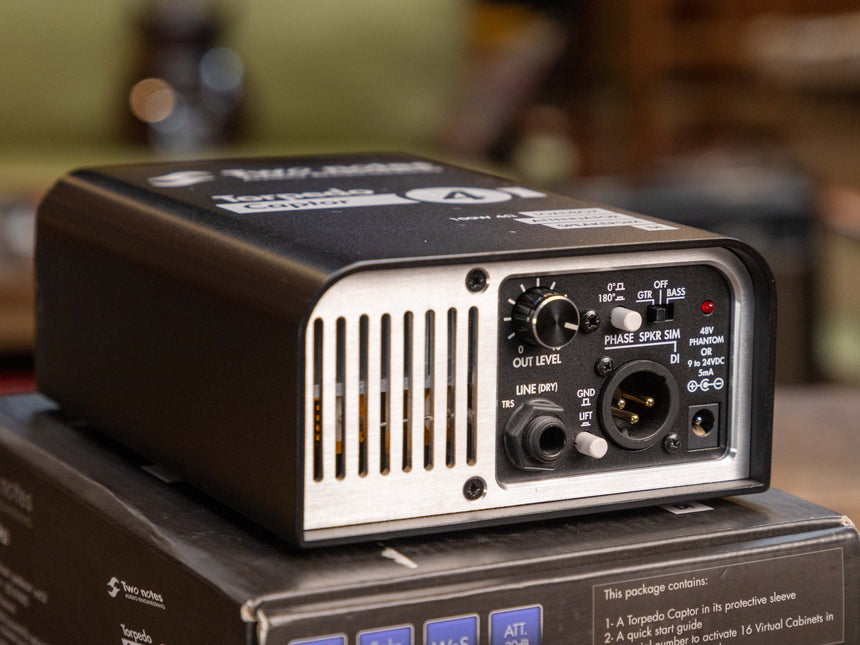 Two Notes Torpedo Captor Loadbox/Attenuator/DI - 4 Ohm