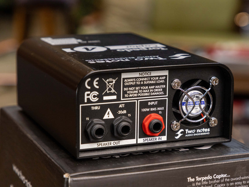 Two Notes Torpedo Captor Loadbox/Attenuator/DI - 4 Ohm