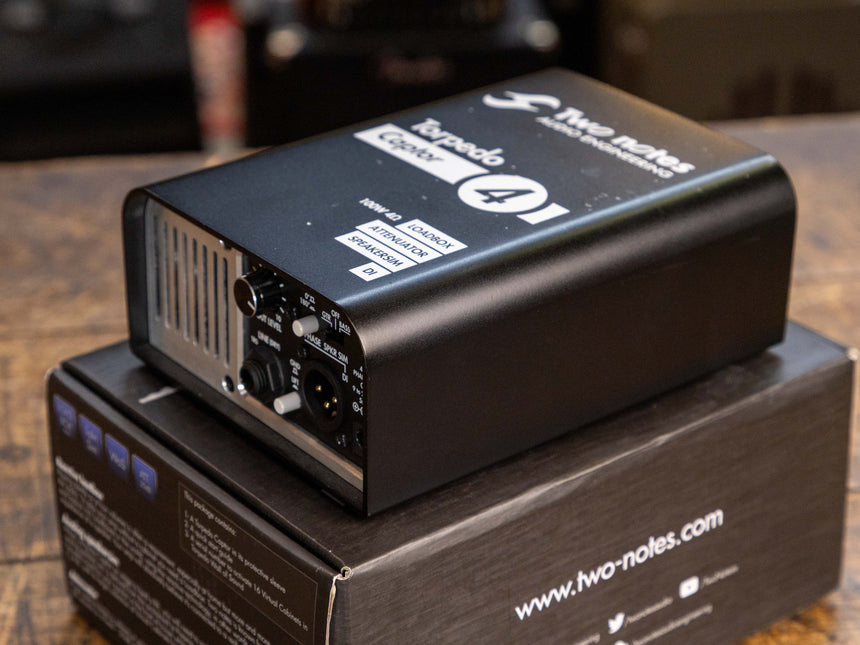 Two Notes Torpedo Captor Loadbox/Attenuator/DI - 4 Ohm