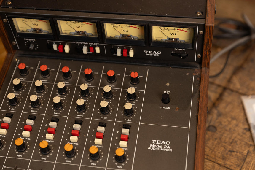 Teac 2A Audio Mixer w/ MB20 Meter Bridge