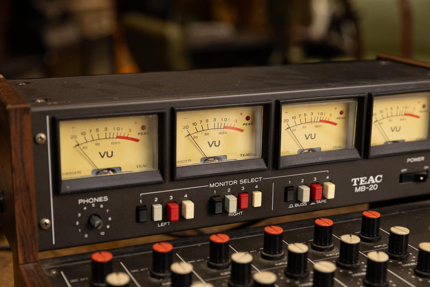 Teac 2A Audio Mixer w/ MB20 Meter Bridge