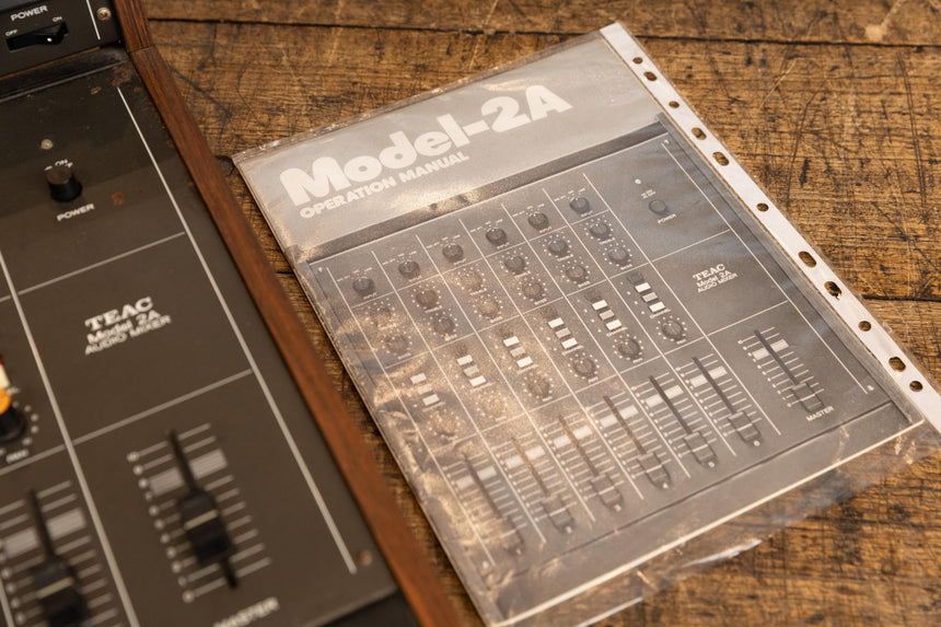 Teac 2A Audio Mixer w/ MB20 Meter Bridge