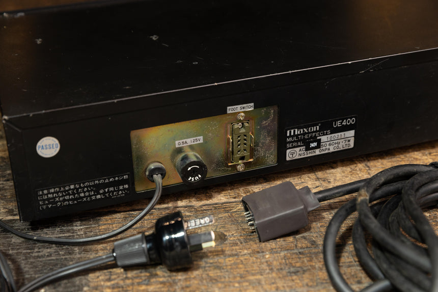Maxon (Ibanez) UE405 Multi Effects Unit w/footswitch - 1980’s - 240v