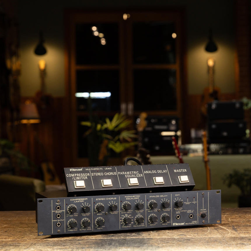 Maxon (Ibanez) UE400 Multi-Effects Unit w/footswitch - 1980’s