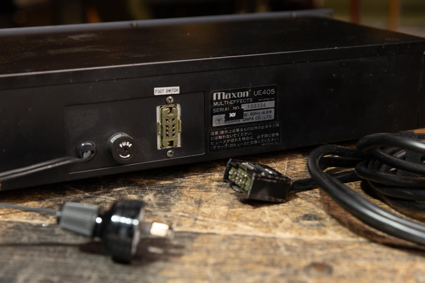 Maxon (Ibanez) UE400 Multi-Effects Unit w/footswitch - 1980’s