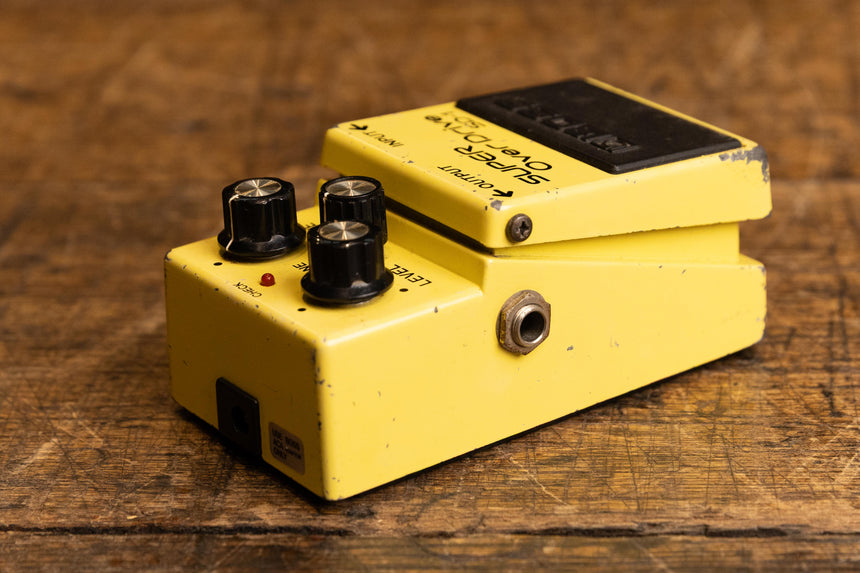 Boss SD-1 Super OverDrive (Black Label) 1981 - 1988 - Yellow