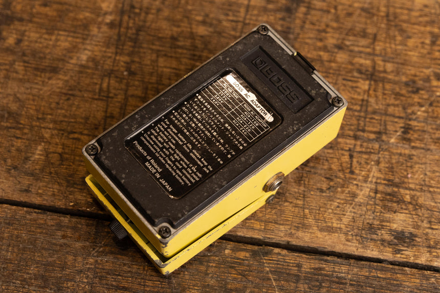 Boss SD-1 Super OverDrive (Black Label) 1981 - 1988 - Yellow