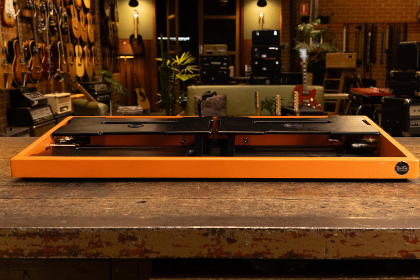Rose Tone Pedalboard - Large Orange Tiered