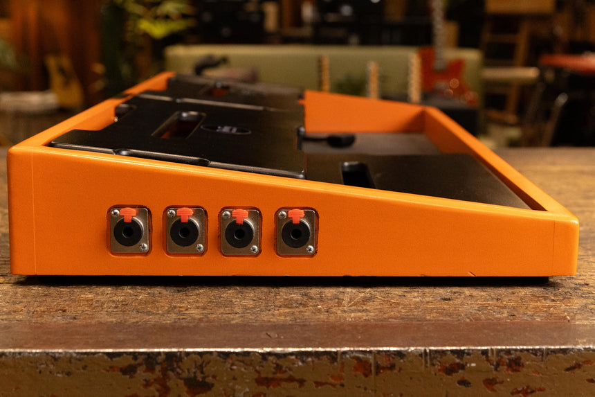Rose Tone Pedalboard - Large Orange Tiered