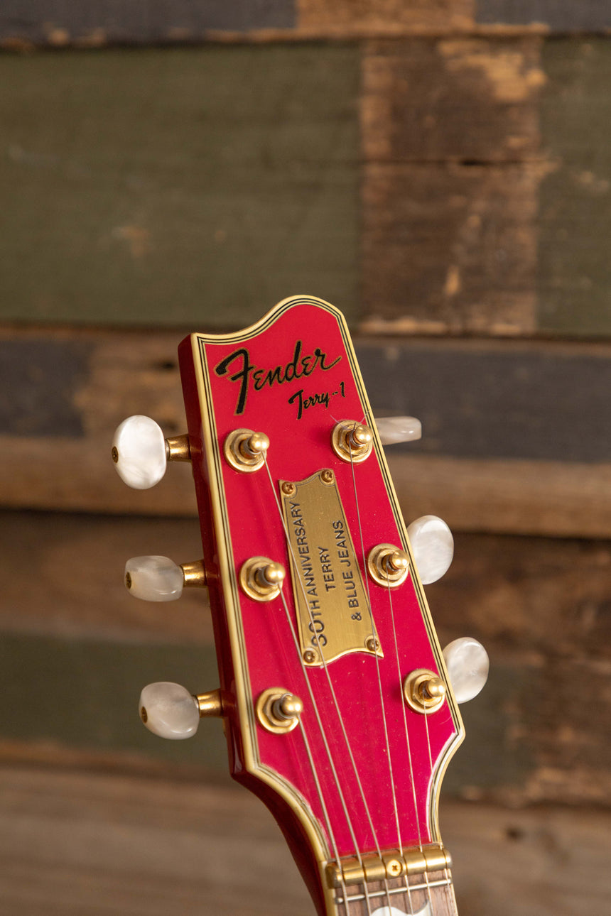 Fender Terry-1 Anniversary 1993 - Hand signed by Takeshi Terauchi
