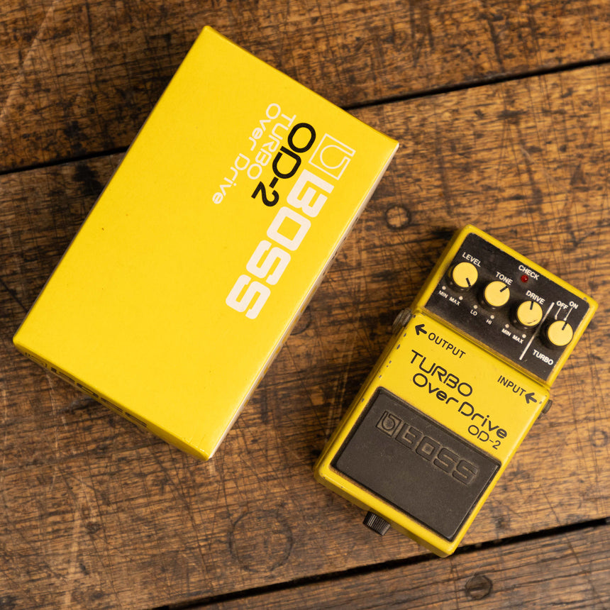 1994 Boss OD-2 Turbo OverDrive (Black Label)