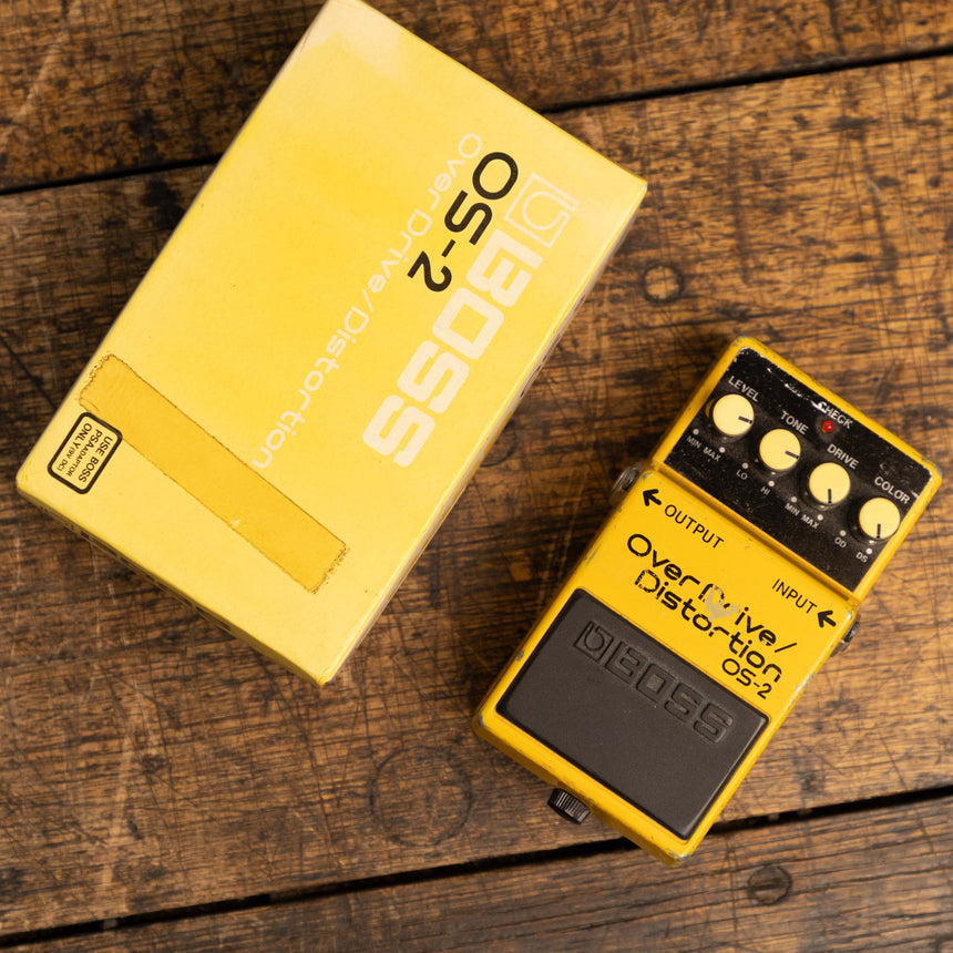 boss os 2 pedal 2002 Boss OS-2 Overdrive/Distortion – Clingan Guitars