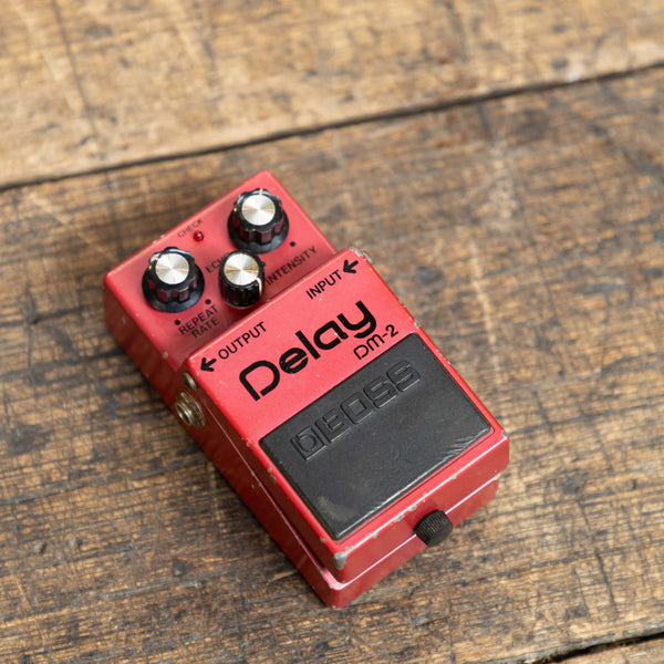 Boss DM-2 Delay (Black Label) 1981 - 1984 - Pink – Clingan Guitars