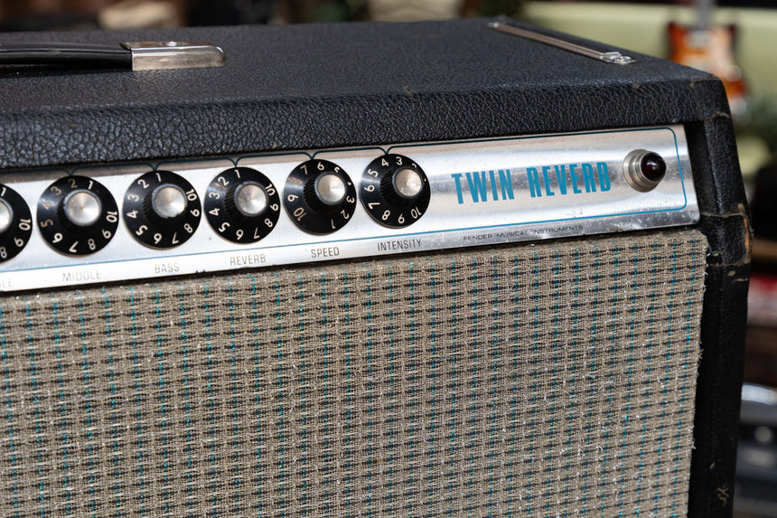 Fender Twin Reverb 2-Channel 100-Watt 2x12" Guitar Combo 1970 - 1971
