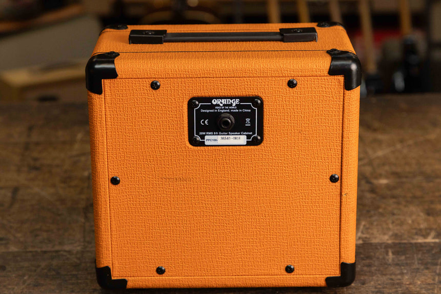 Orange PPC108 1x8" Closed-Back Guitar Speaker Cabinet - Orange