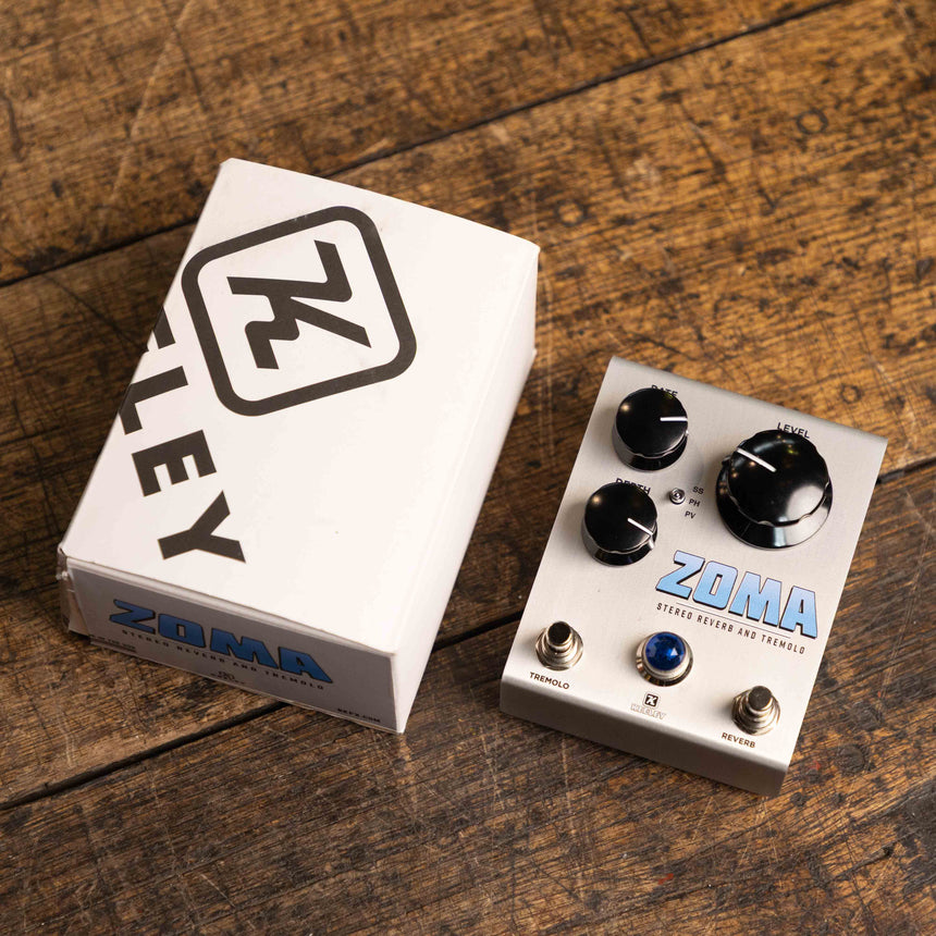 Keeley Zoma Stereo Reverb / Tremolo – Clingan Guitars