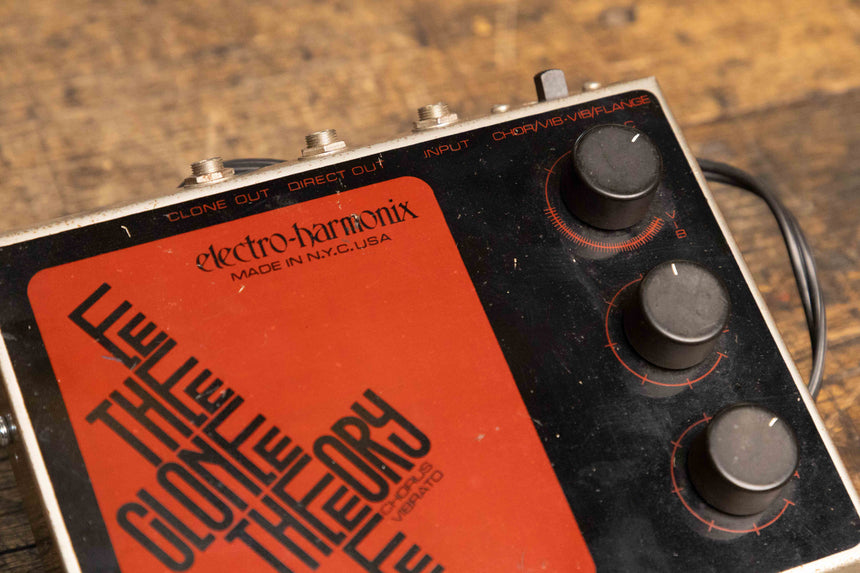 Electro-Harmonix Clone Theory - 1970’s RARE Black and Red graphic