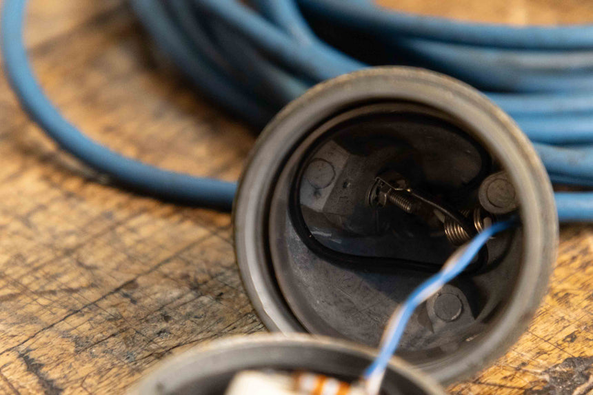 80s Shure 520D Green Bullet Harmonica Mic