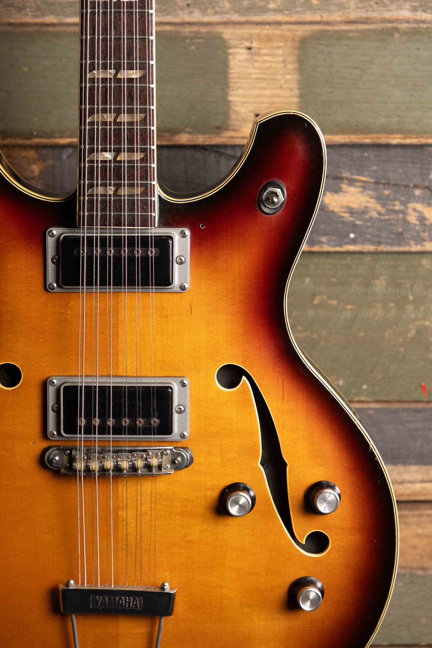 Yamaha SA-20 12-String Hollow Body 1968 - 1972 - Sunburst Made in Japan